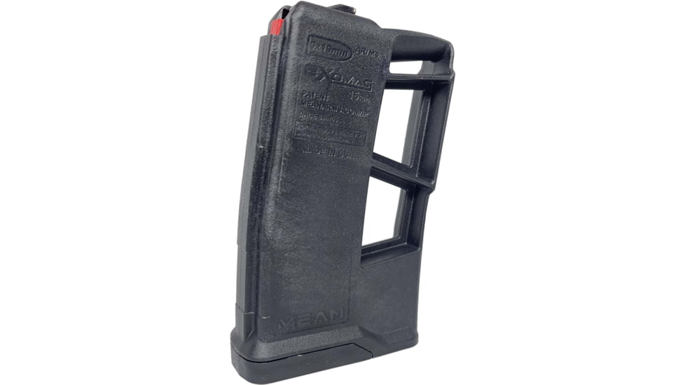Mean Arms Ejectored ExoMag, AR-15, 15 Round Rifle Magazine, Black, 1 Pack, Black, 2103969-15RD