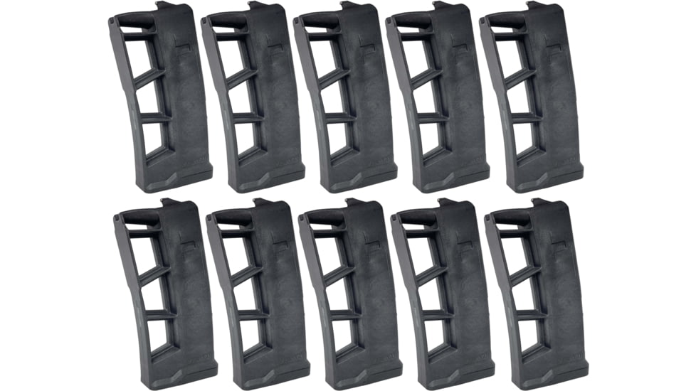 Mean Arms Ejectored Exomag, AR-15, 20 Round Rifle Magazine, Black, 10 Pack, Black, 2104769-20RD