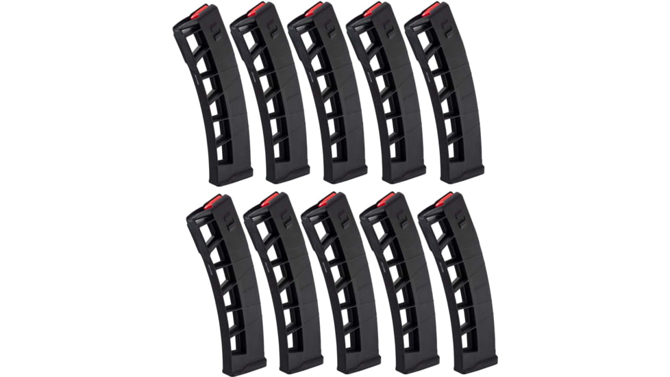 Mean Arms Ejectorless Exomag, AR-15, 40 Round Rifle Magazine, Black, 10 Pack, Black, 2106269-40RD