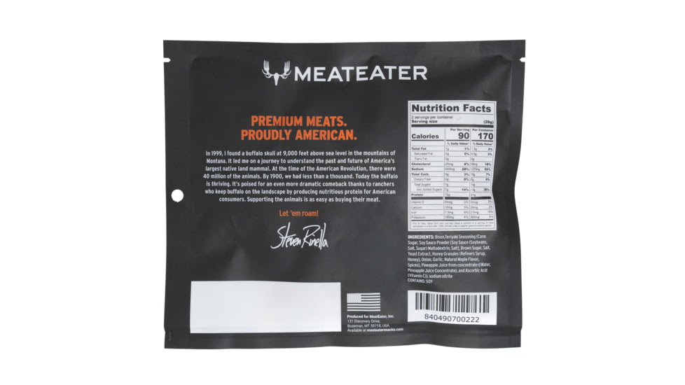 MeatEater American Buffalo Jerky