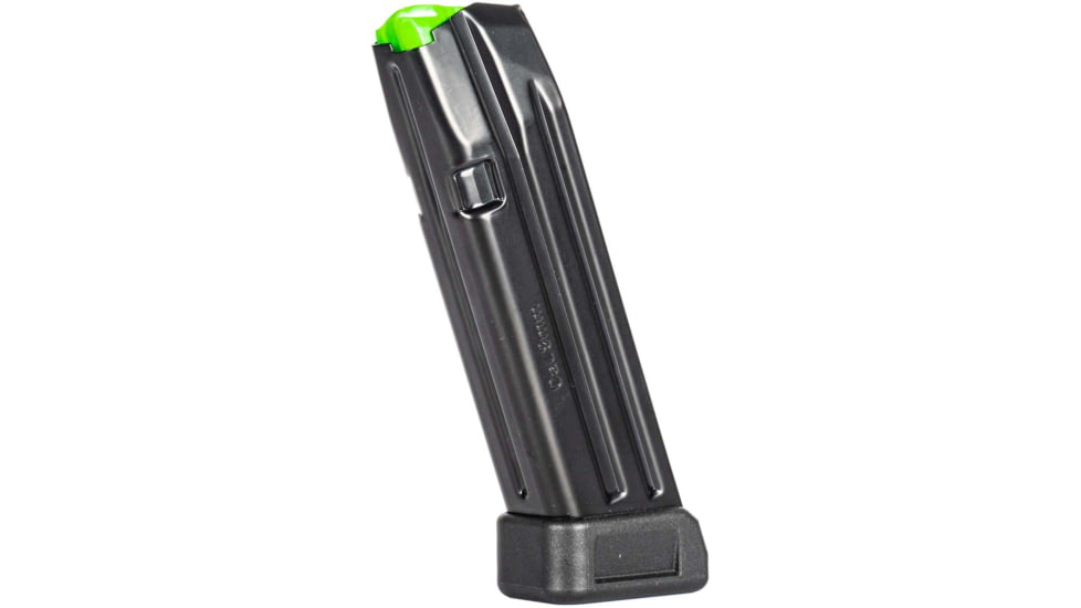 Mec-Gar Glock 17 9mm Luger 20 Round Extended Pistol Magazine, Black, 20, MGG172003A