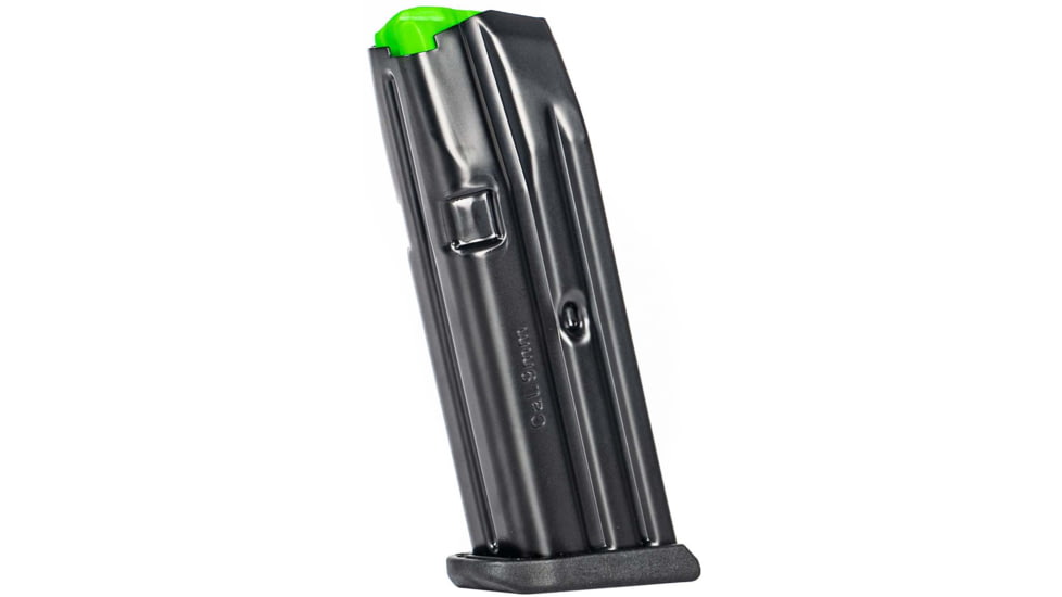 Mec-Gar Glock 19 9mm Luger 10 Round Flush Fit Pistol Magazine, Black, 10, MGG191000A