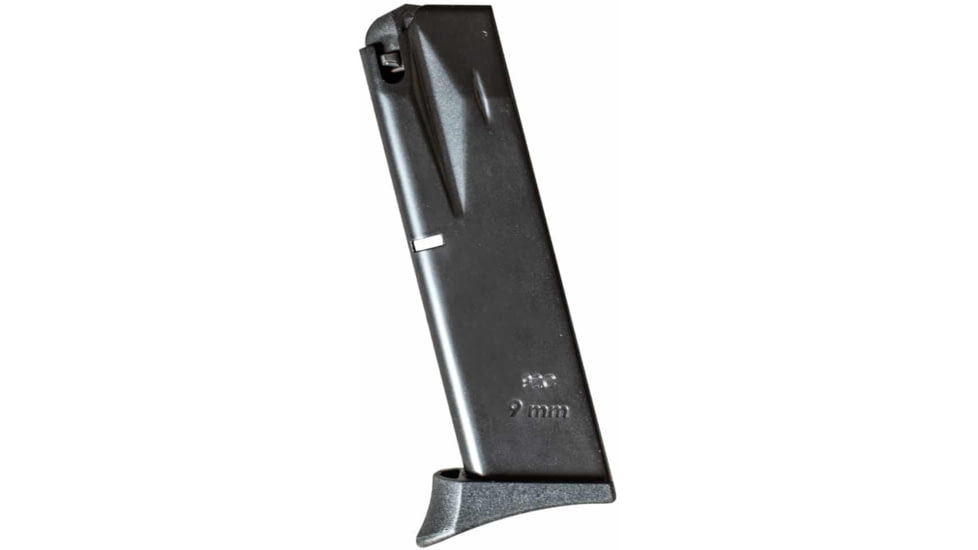 Mec-Gar Magazine, BERETTA COMPACT 92FS/ M9, 9mm Luger, 15 Round, Anti-Friction Coated, Blued, 1 Pack, Carbon Steel, MGPB92C15AFC-15RD
