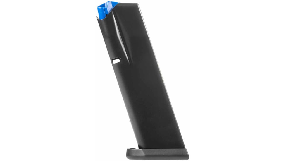 Mec-Gar Magazine, CZ 75 COMPACT/ P-01/ 75D PCR, 9mm Luger, 15 Round, Anti-Friction Coated, Blued, 1 Pack, Carbon Steel, MGCZCOMP15AFC-15RD