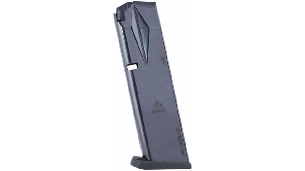 Mec-Gar Pistol Magazine, S&amp;W 5900 Series 915/ 910/ 659, 9mm Luger, 17 Round, Blued, Blued, 1 Pack, Carbon Steel, MGSW5917B-17RD