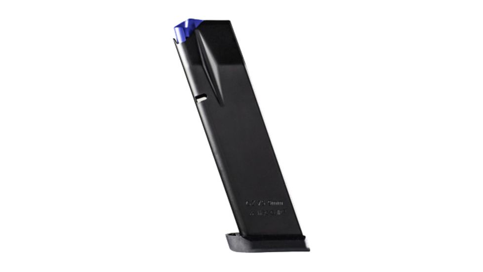 Mec-Gar CZ 75 Compact 9mm Luger 10 Round Pistol Magazine, Blued, 1 Pack, Carbon Steel, MGCZCOMP10B-10RD