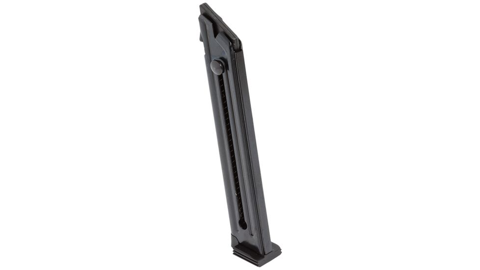 Mec-Gar Mark II 22 Long Rifle 10 Round Pistol Magazine, Blued, 1 Pack, Carbon Steel, MGMK22LRB-10RD