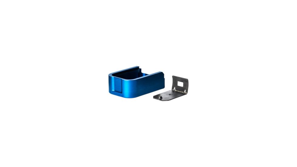 Mec-Gar Plus2 Metal Floorplate Magazines Adapter Set, Blue, F42216-ST-BL