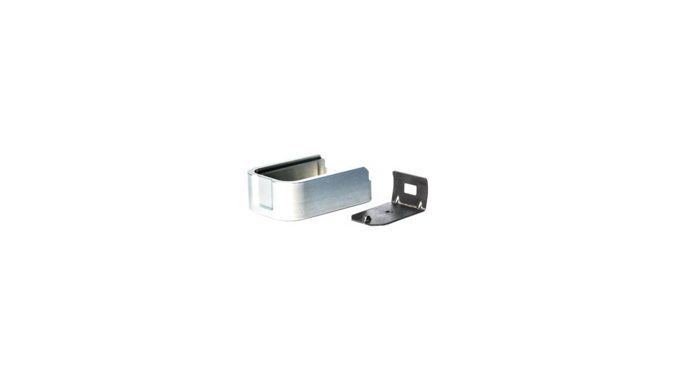 Mec-Gar Plus2 Metal Floorplate Magazines Adapter Set, Grey, F42216-ST-GR