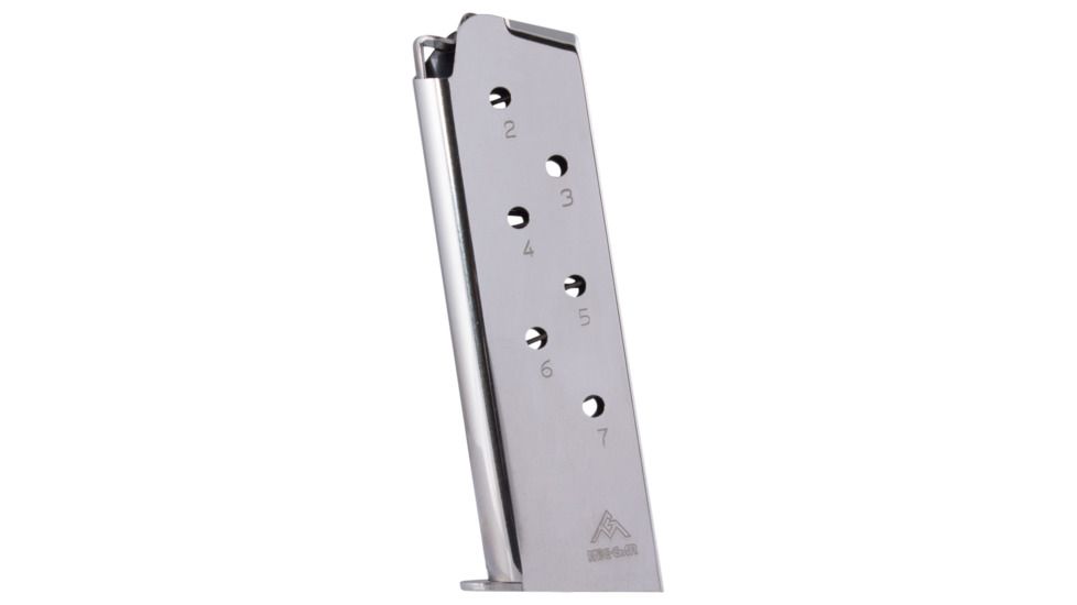 Mec-Gar USA Inc Magazine For 1911 .45ACP 7 Round Nickel