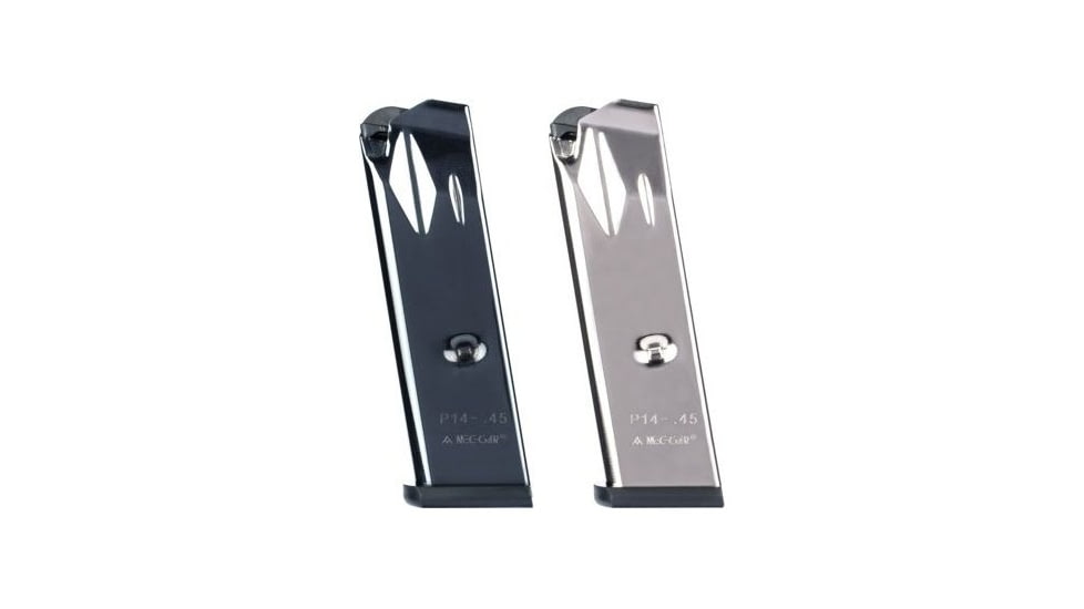 Mec-Gar USA Inc PARA P14 10-Round .45 ACP Magazine, Blued, Nickel