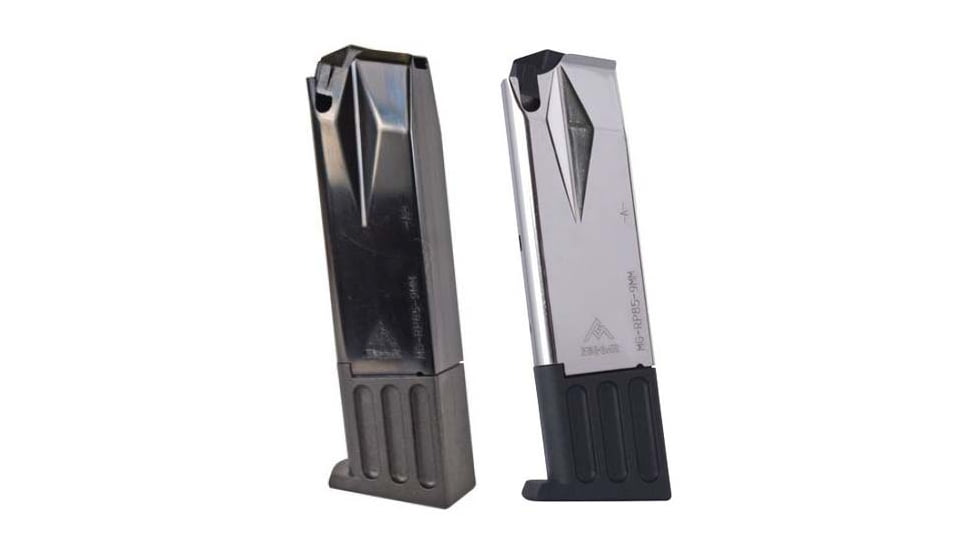 Mec-Gar USA Inc Ruger P85, 89, 93, 94, 95 Magazine, Blue, Nickel