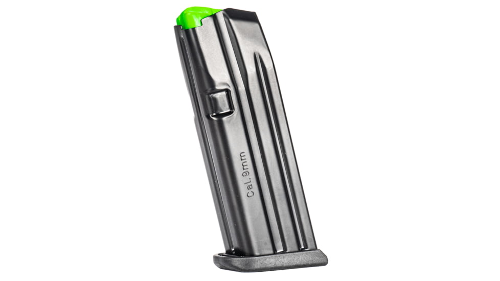Mec-Gar USA Pistol Magazine, 9MM, 15 Rounds, Fits GLOCK 19, Anti-Friction Coating, Black, MGG191500A