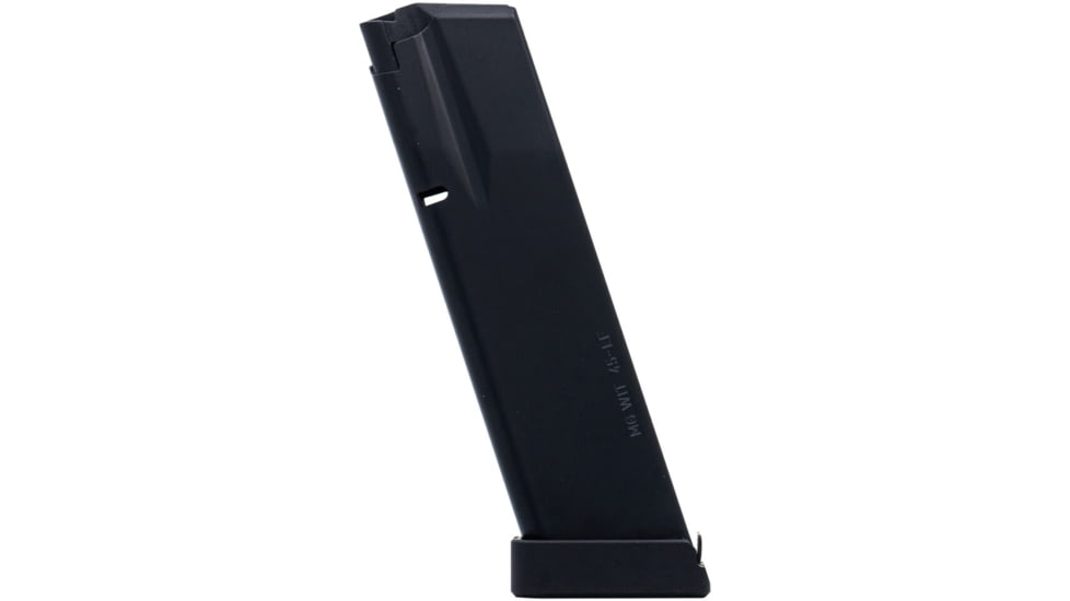 Mec-Gar Witness/Tanfoglio Large Frame Competition Magazine, .45 ACP, 11-Round, Anti-Friction Coated, Black, MGWITLF4511M-11RD