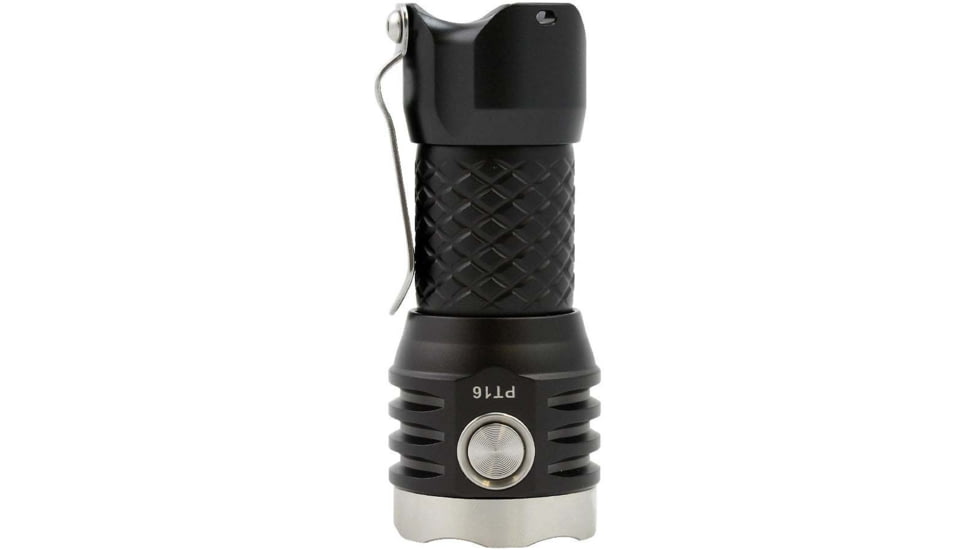 MecArmy PT16 1 x 16340 3 x CREE XP-G2 LED Ultra Bright Rechargeable Flashlight, 1200 Lumens, Black, PT16