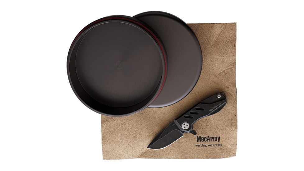 MecArmy Titanium Mini Linerlock Black