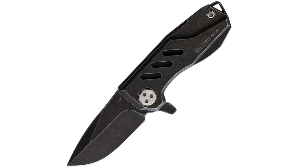MecArmy Titanium Mini Linerlock Black