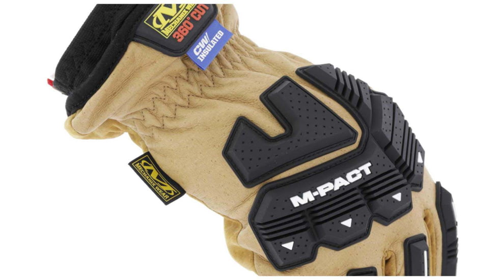 Mechanix Wear Durahide M-Pact Insulated Driver Gloves - Mens, Tan, Extra Large, LDMP-X95-011