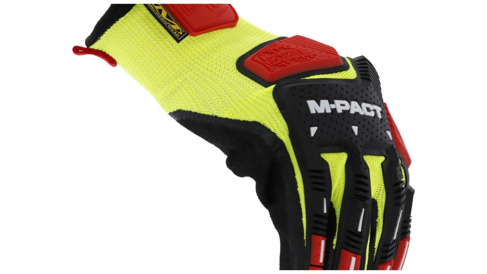 Mechanix Wear M-Pact Knit CR3A3 Glove - Mens, Hi-Viz Yellow, Small, KHD-GP-008