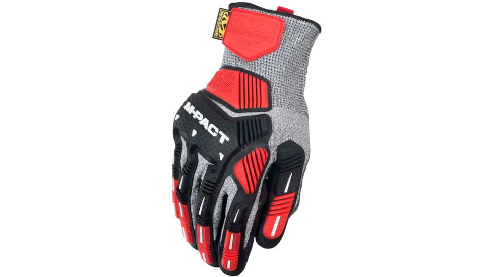 Mechanix Wear M-Pact Knit CR5A5 Glove - Mens, Black/Gray, Small, KHD-CR-008