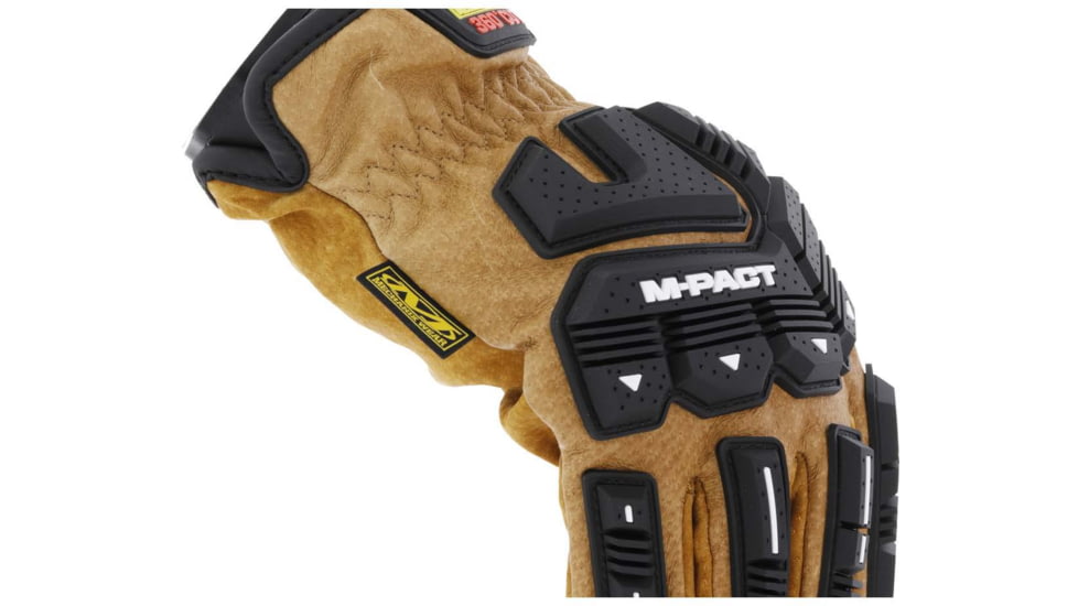 Mechanix Wear M-Pact Leather Driver Cut Resistant Gloves - Mens, Tan, Medium, LDMP-C75-009