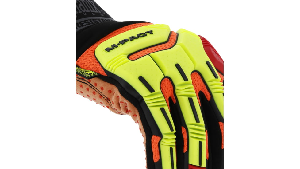 Mechanix Wear M-Pact XPLOR D4 Gloves - Mens, High Visibility Yellow, Medium, MPCR-91-009