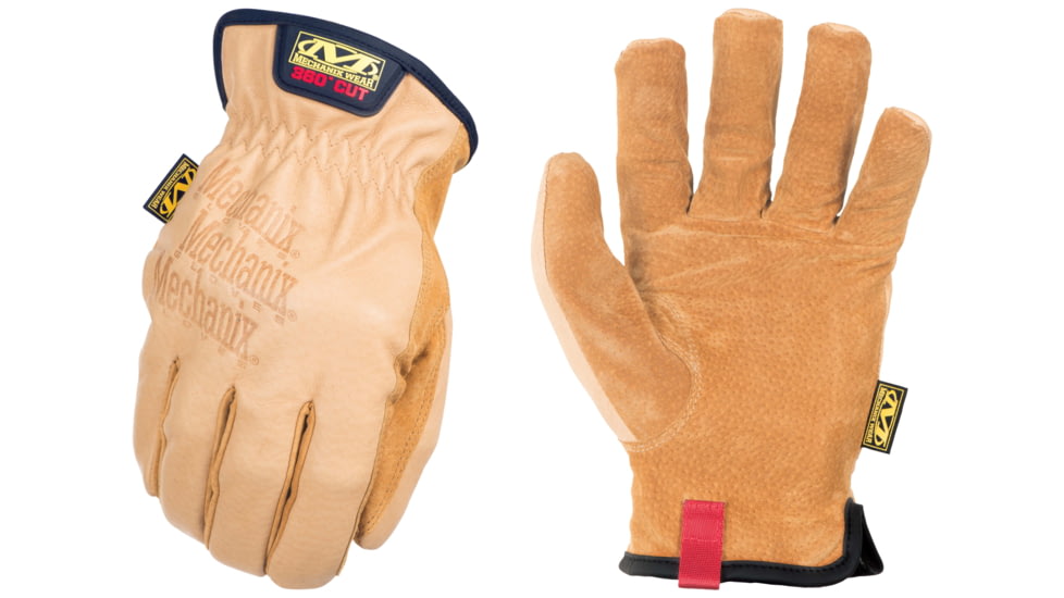 Mechanix Wear Leather Driver Cut Resistant Gloves - Mens