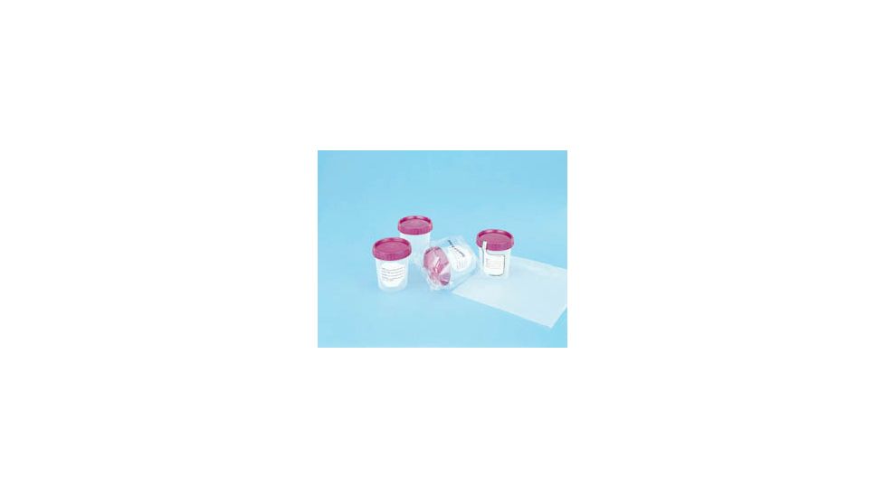 Medegen Medical Specimen Containers, Polypropylene, with Caps PC8827-501 Nonsterile, Bulk Packaging
