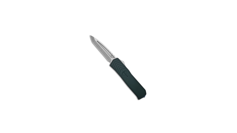 Medford Medford Merc-1 OTF Auto Praetorian Knife Blue Aluminum 3.75" Tumbled *DISC*, Blue, CPM S45VN, adult, BHQ-236218