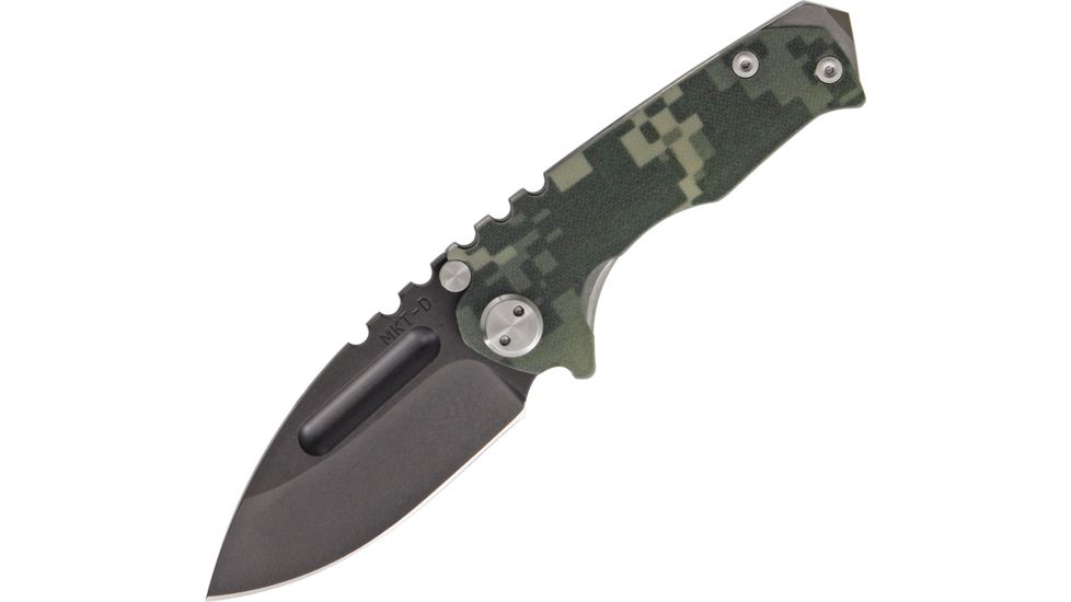 Medford Micro Praetorian G Digital Folding Knife,2.75in,D2 Tool Steel,Drop Point,Digital Camo,G10 Handle MD45