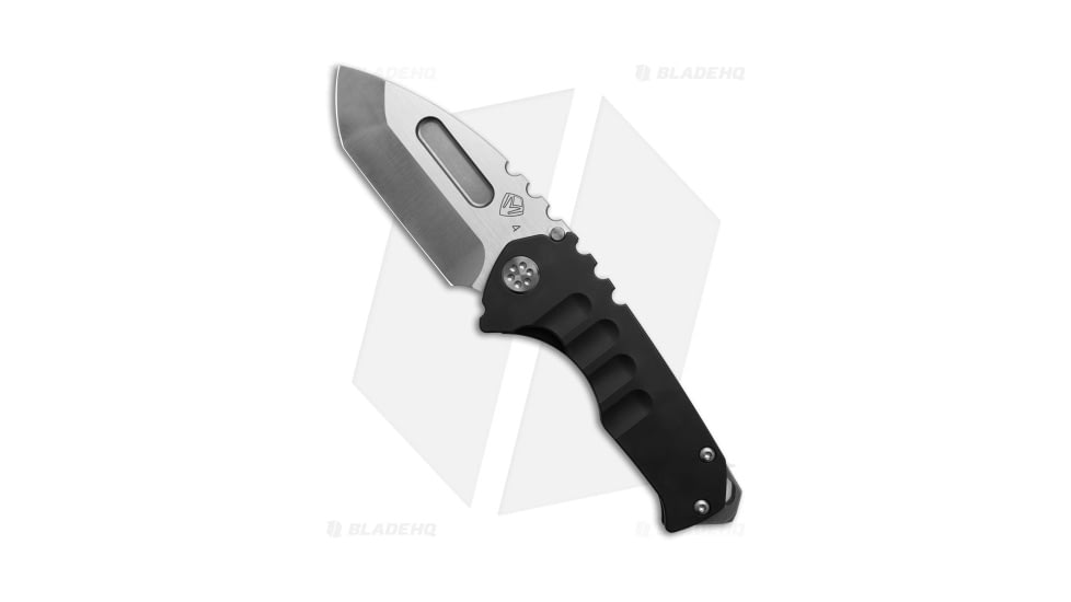 Medford Praetorian Genesis Folding Knife, 3.50in, CPM S45VN, Tanto Blade, Titanium Gray Handle, Steel/Gray, 8.00in, BHQ-195284