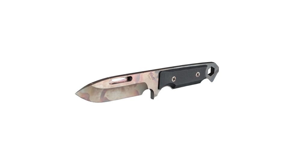 Medford S.T.A. Sniper Fixed Knife, 4.375in Standard, D2 Steel, Black PVD Finish, G-10 Black Handle, Kydex Black Sheath, MK070DPQ-08KB-SSQ3-Q4