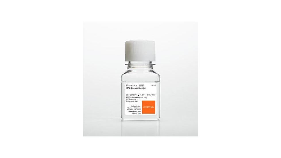 Corning  Molecular Biology Buffers and Reagents, Corning  25-037-CI Glucose Solution, Sterile, 45%