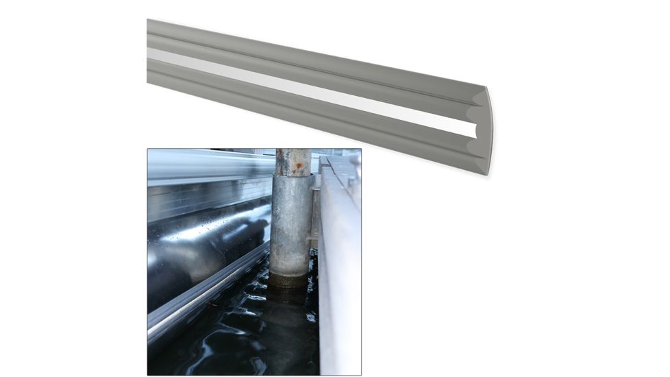 Megaware PontoonGuard - 40' Kit - 2 20' Guards f/Pontoon Up To 25' - Gray 72194