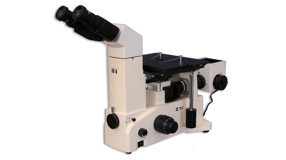 Meiji Techno Binocular Inverted Brightfield/Darkfield Metallurgical Microscope, IM7520