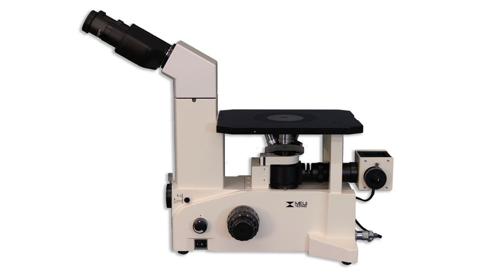 Meiji Techno Binocular Inverted Brightfield Metallurgical Microscope, IM7100