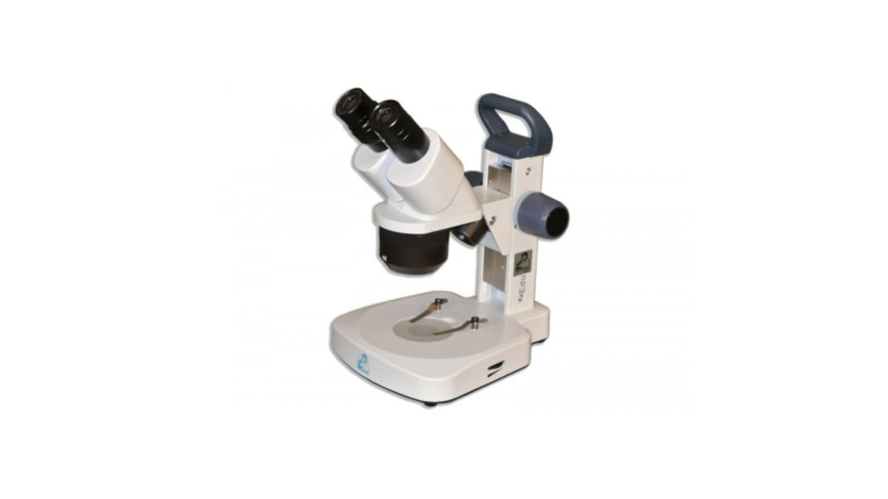 Meiji Techno EM-21 LED Binocular Entry Level 2X/4X Turret Stereo Rechargeable Microscope, White EM-21