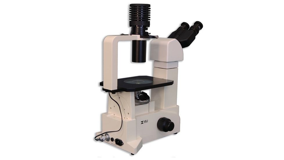 Meiji Techno Ergonomic Binocluar Inverted Brightfield/Phase Contrast Biological Microscope, TC-5300E