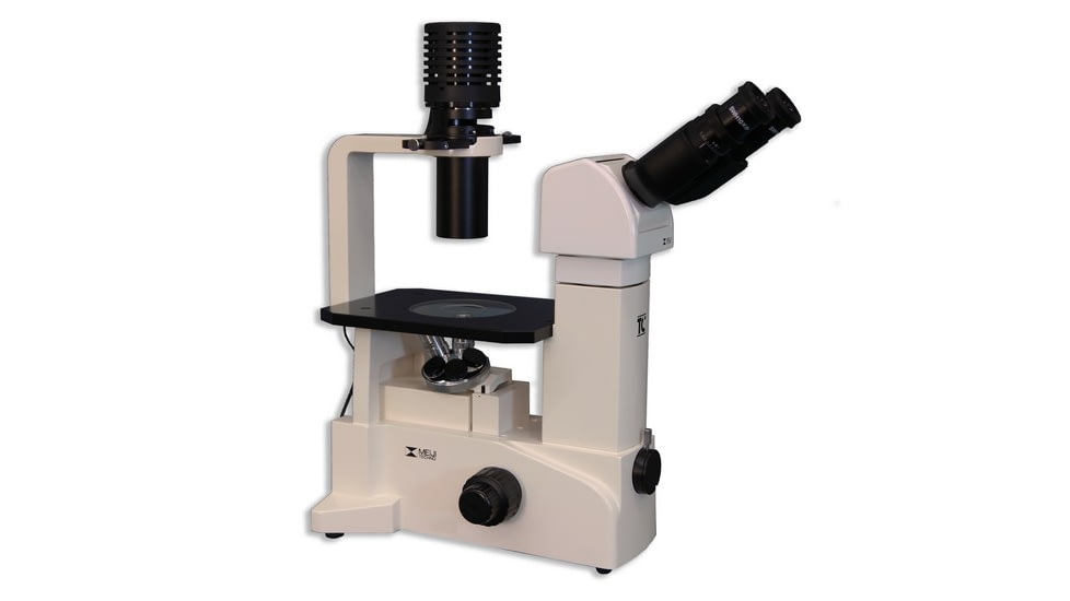 Meiji Techno Ergonomic Binocluar Inverted Brightfield/Phase Contrast Biological Microscope, TC-5300E
