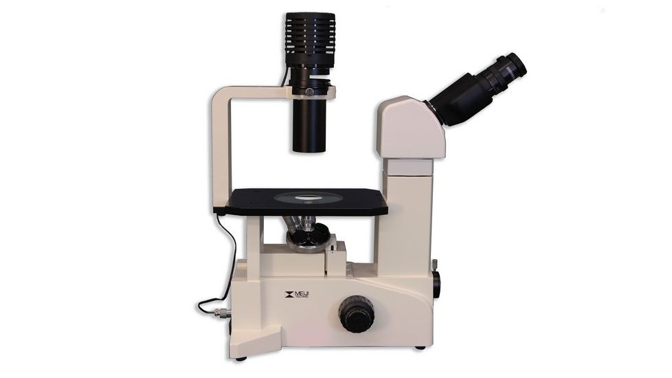 Meiji Techno Ergonomic Binocluar Inverted Brightfield/Phase Contrast Biological Microscope, TC-5300E