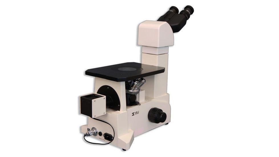 Meiji Techno Ergonomic Binocular Inverted Brightfield Metallurgical Microscope, IM7100E