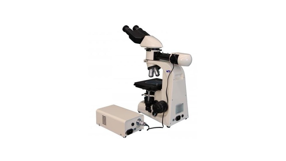 Meiji Techno Halogen Bino Incident,Transmitted Light BF Metallurgical Microscope, BEIGE, LARGE MT8000