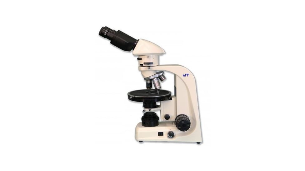 Meiji Techno Halogen Binocular Asbestos PLM Microscope, BEIGE, LARGE MT6120