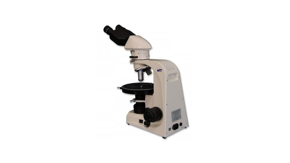Meiji Techno Halogen Binocular Polarizing Microscope, BEIGE, LARGE MT9200