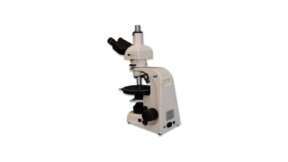 Meiji Techno Halogen Trinocular Asbestos PLM Microscope, BEIGE, LARGE MT6130