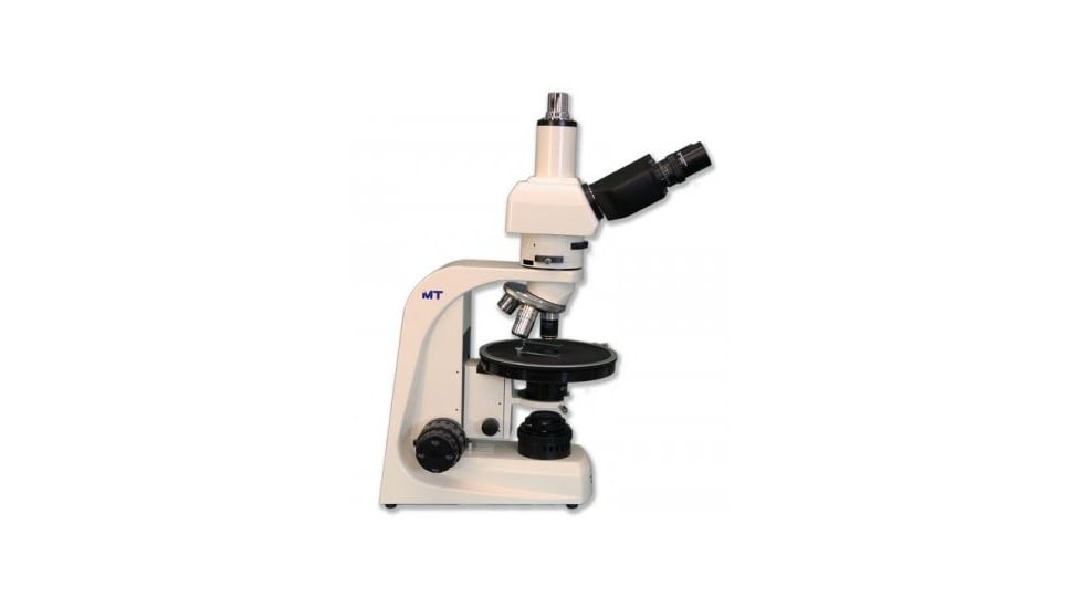 Meiji Techno Halogen Trinocular Asbestos PLM Microscope, BEIGE, LARGE MT6130