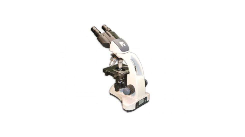 Meiji Techno MT-14 LED Binocular Entry-Level Compound Rechargeable Microscope, White MT-14