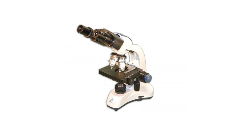 Meiji Techno MT-14 LED Binocular Entry-Level Compound Rechargeable Microscope, White MT-14