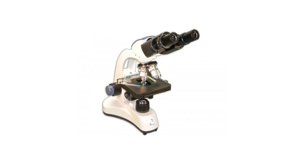 Meiji Techno MT-14 LED Binocular Entry-Level Compound Rechargeable Microscope, White MT-14