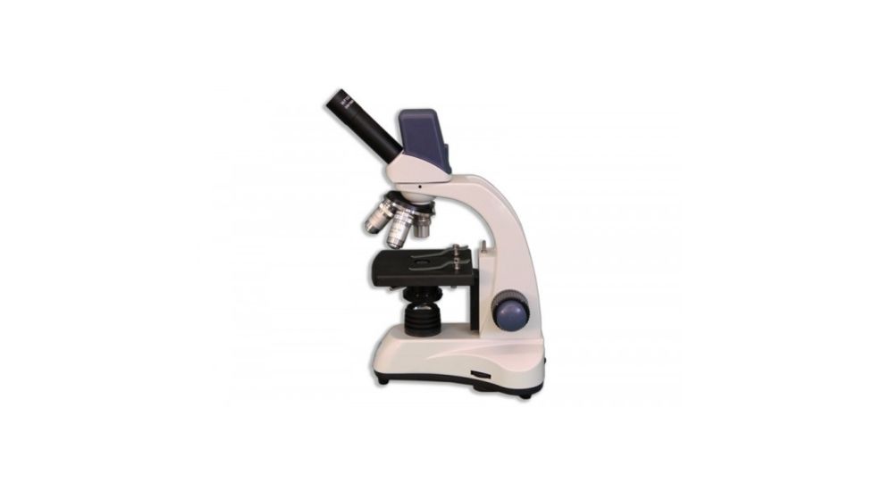 Meiji Techno MT-16 LED Monocular Entry-Level Microscope, White MT-16